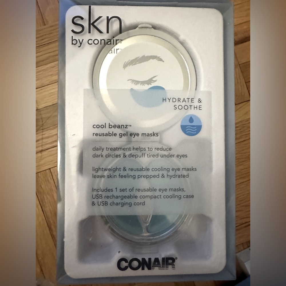 Skn by Conair cool beanz reusable gel eye masks